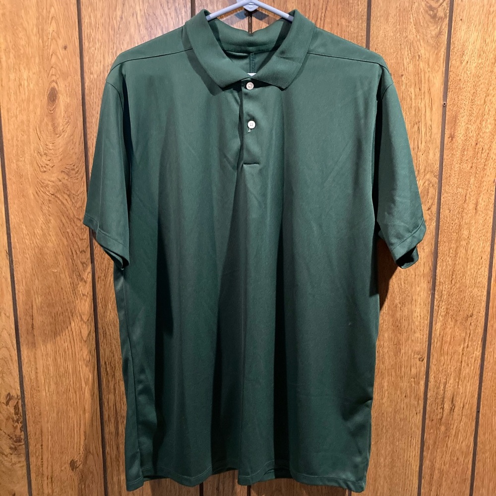 Nike Dri-Fit Green Athletic Polo